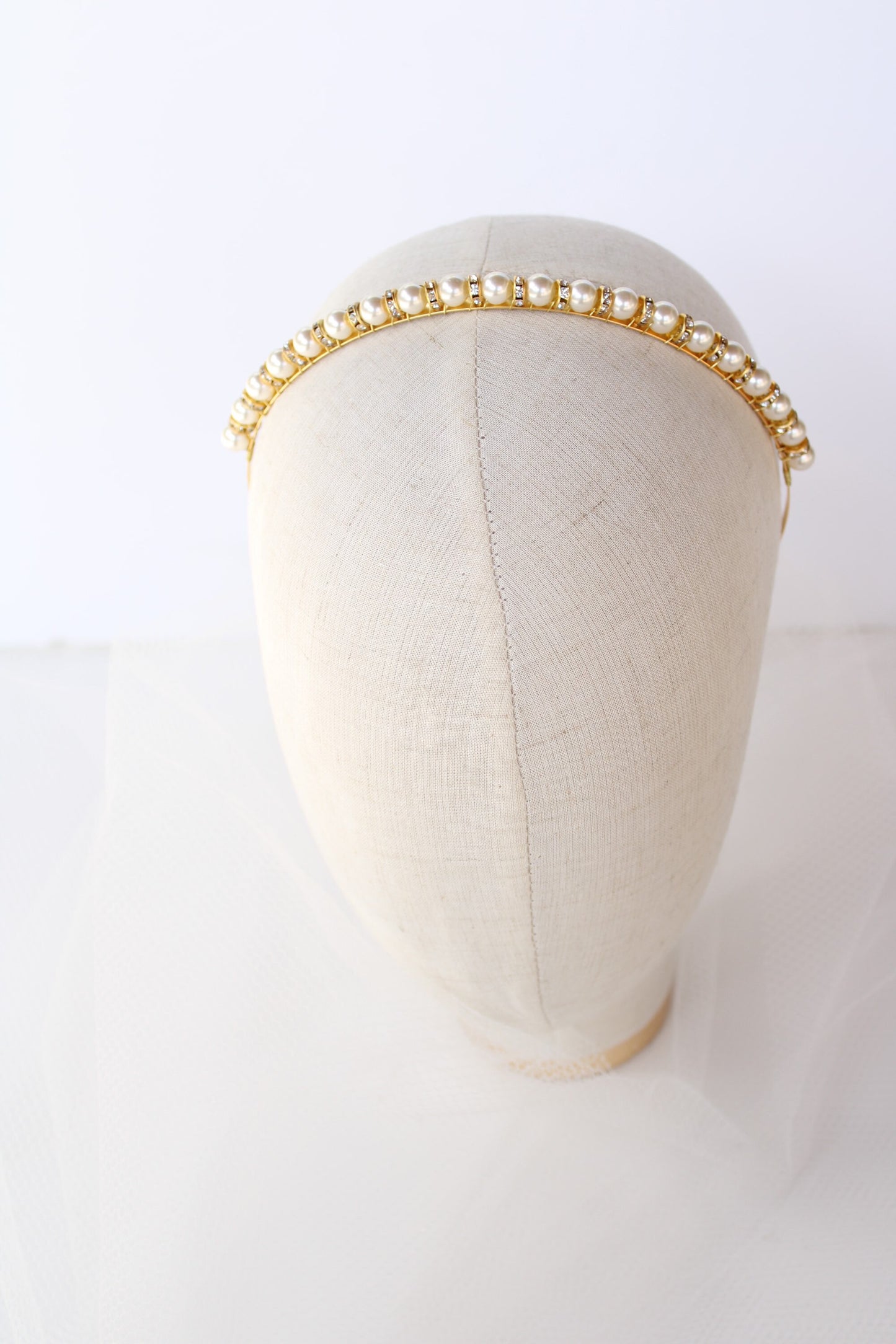 Bridal Pearl Headpiece