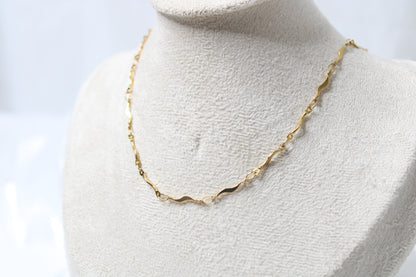 Thin S Chain Necklace Set