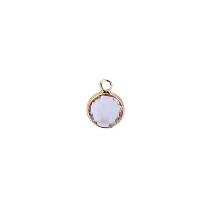 Dainty Round Birthstone