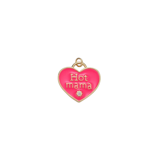 Enamel Hot Mama Charm