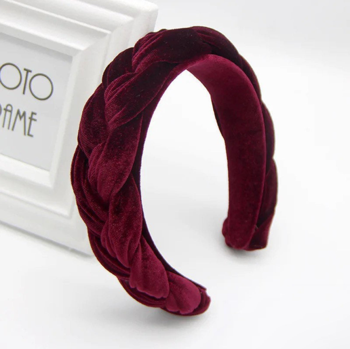 Braided Velvet Lux Headband