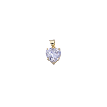 Diamond Heart Charm