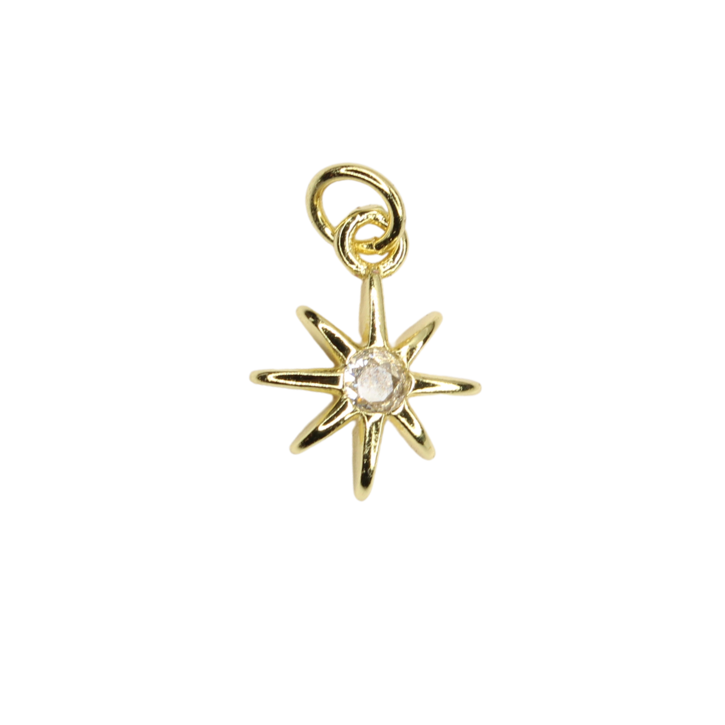 Gold Zirconia Star