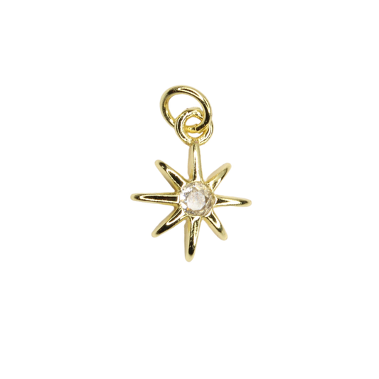 Gold Zirconia Star