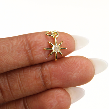 Gold Zirconia Star