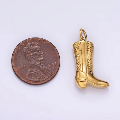 Cowboy Boot Charm