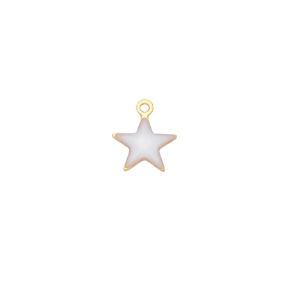 Mini Enamel Star Moon