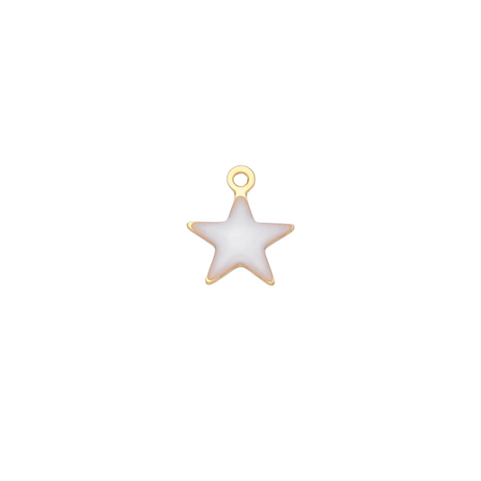 Mini Enamel Star Moon