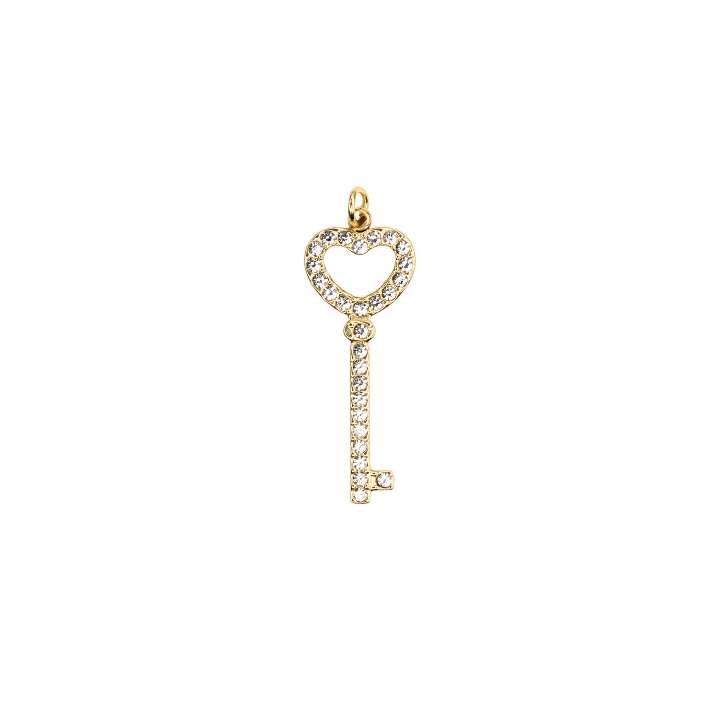 Studded Heart Skeleton Key