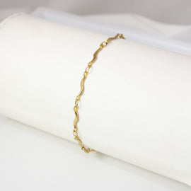 Thin S Chain Bracelet