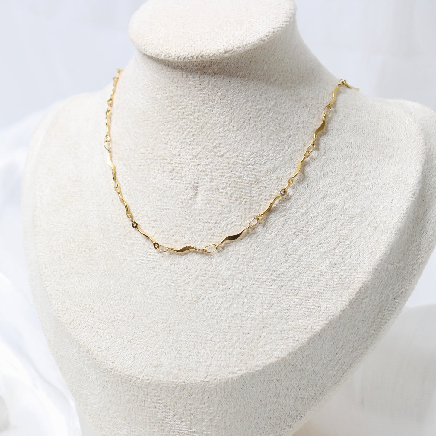 Thin S Chain Necklace Set