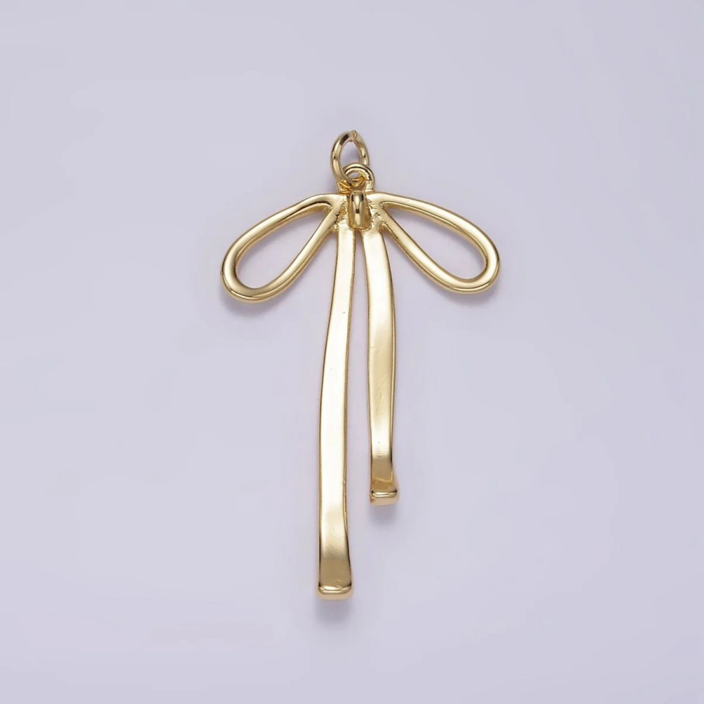 Gold Bow Charm