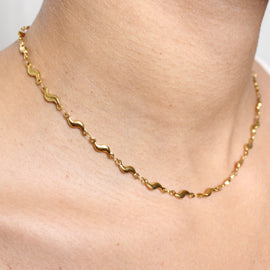 S chain necklace