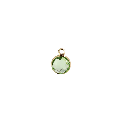 Dainty Round Birthstone