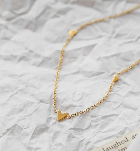 Dainty Mini Heart Necklace