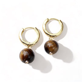 Round Bead Earrings