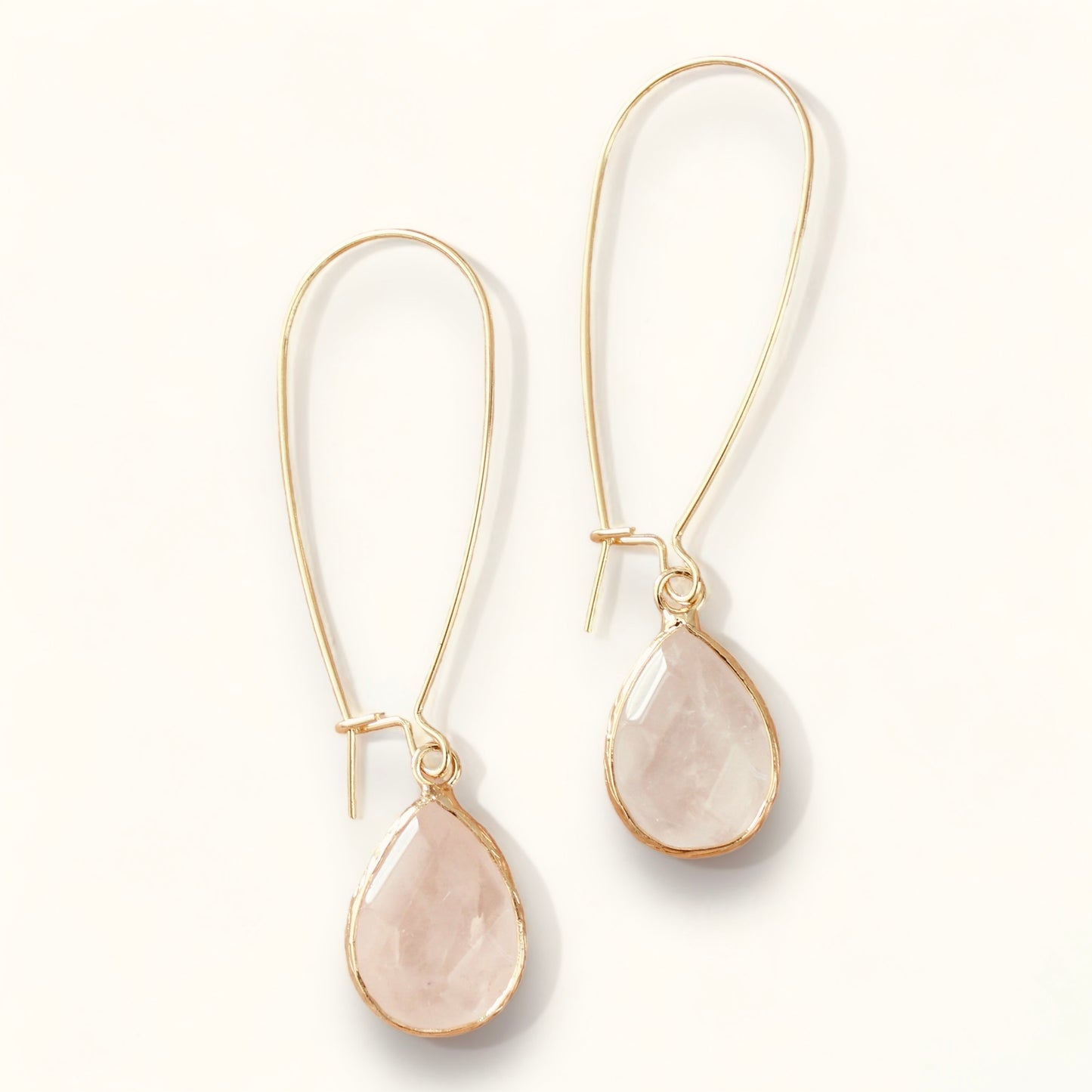 Tear Drop Stone Earrings