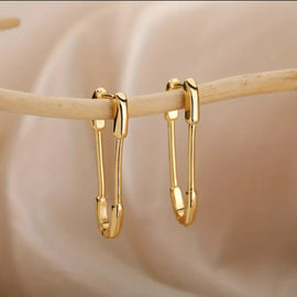 Unique Safety Pin Earrings