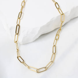 Paperclip Chain Necklace