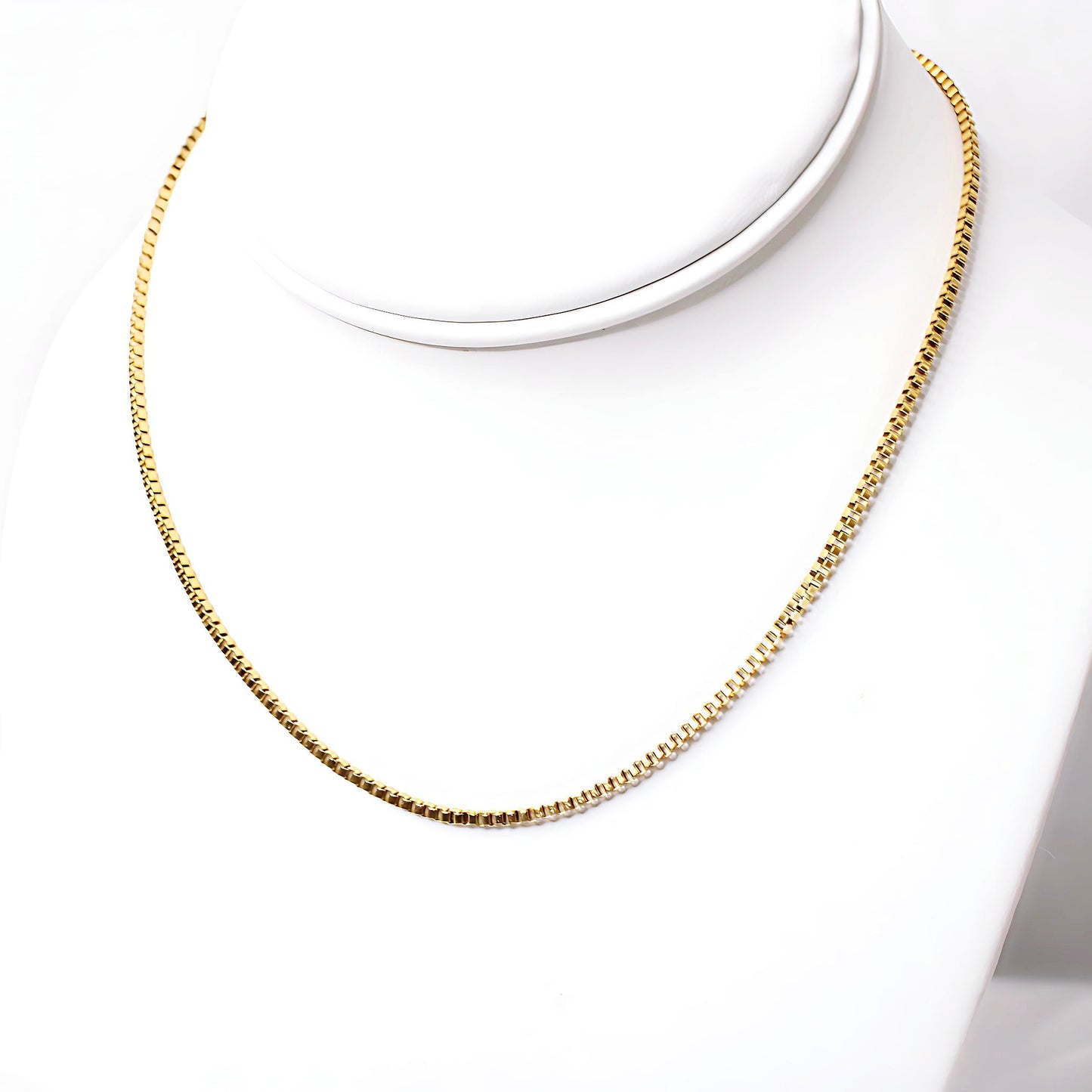 Box Chain Necklace Set