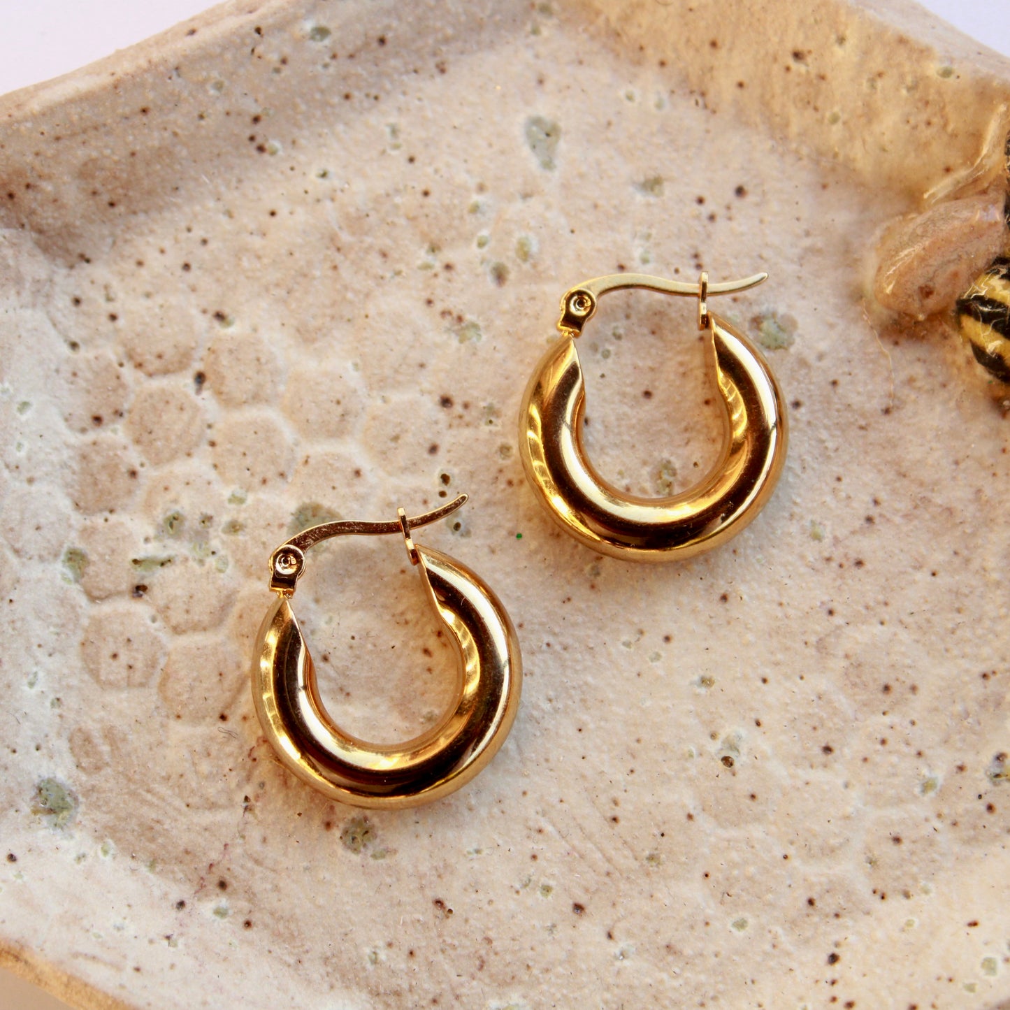 Mini Chunky Hoops