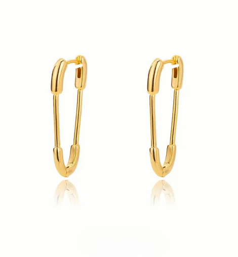 Unique Safety Pin Earrings