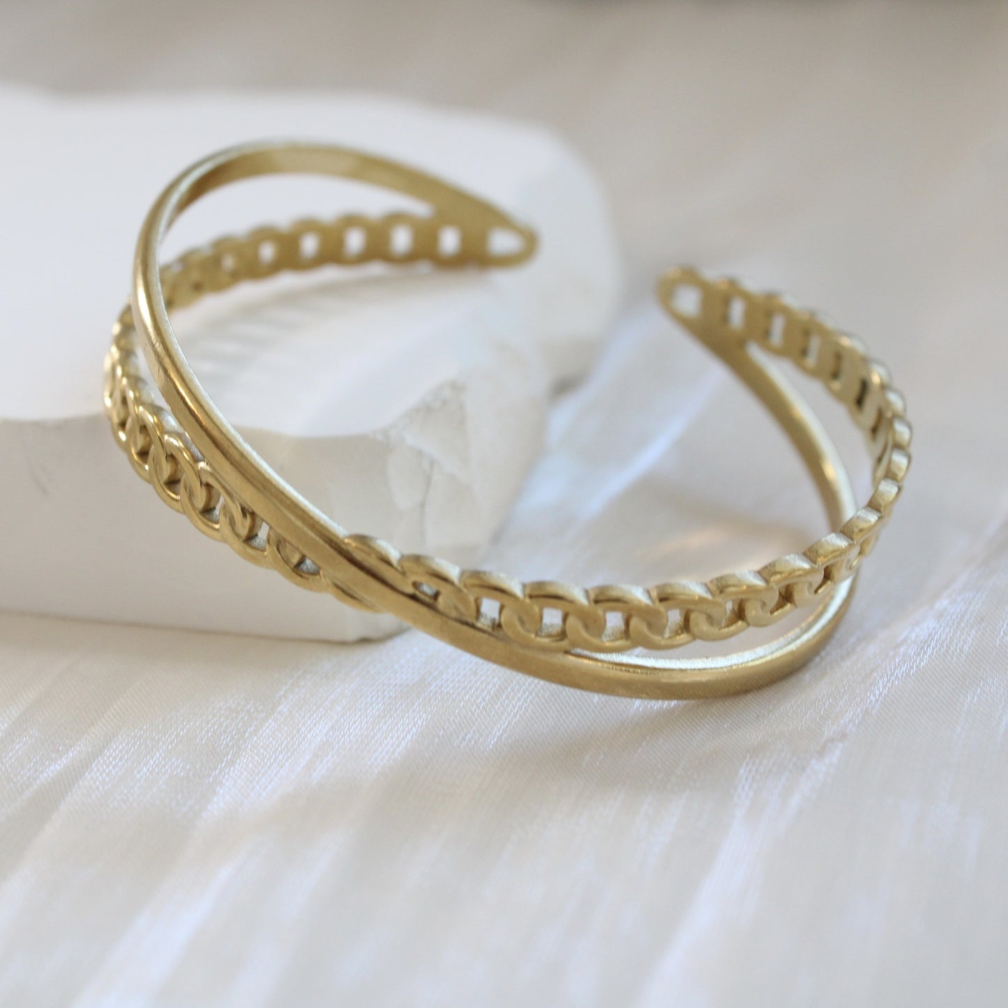 Double band Bangle