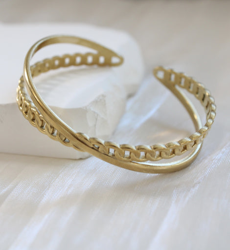 Double band Bangle