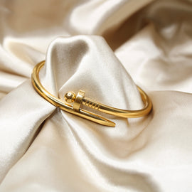 Nail Shaped Bangle