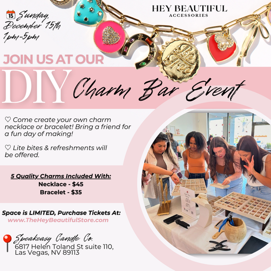 DIY CHARM JEWELRY WORKSHOP