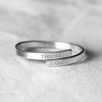 Trust God Ring