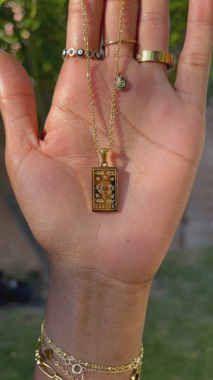 Zodiac Pendant Necklace