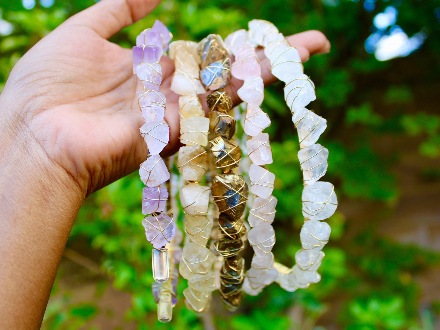 Raw Crystal Crowns