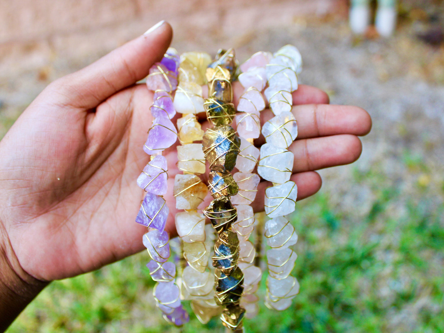 Raw Crystal Crowns