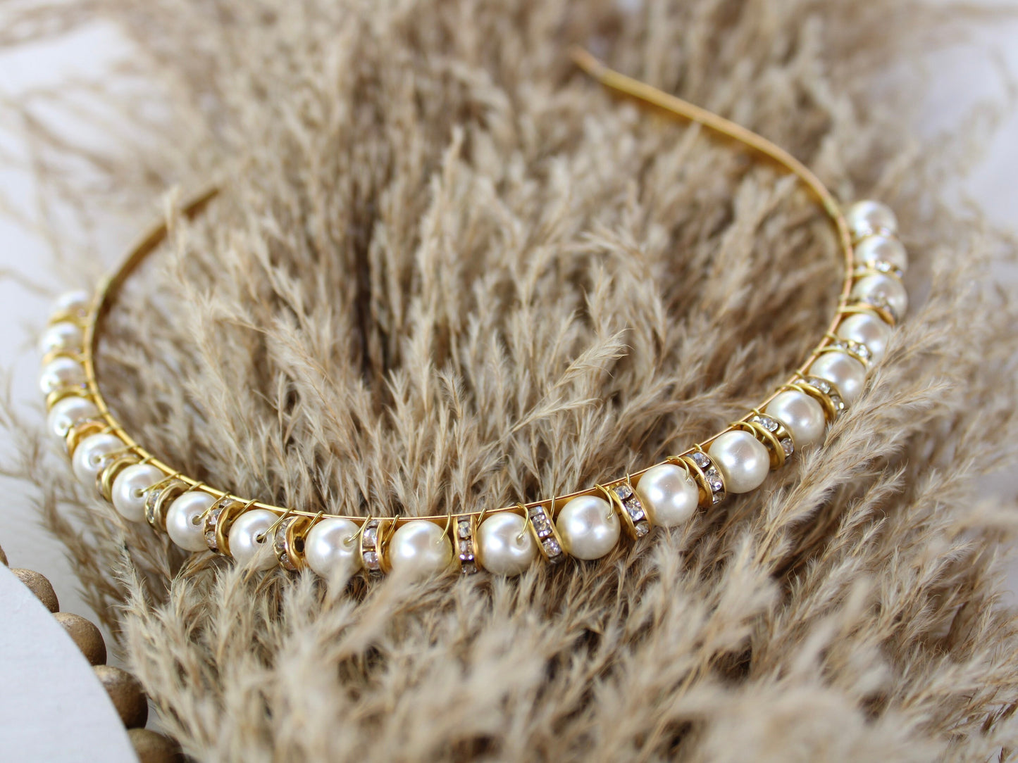 Bridal Pearl Headpiece