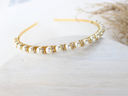 Bridal Pearl Headpiece