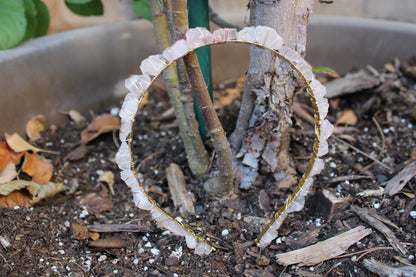 Rose Quartz Crystal Crown