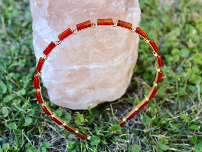 Carnelian Crystal Headpiece