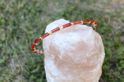 Carnelian Crystal Headpiece