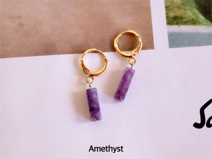 Natural Stone Earrings