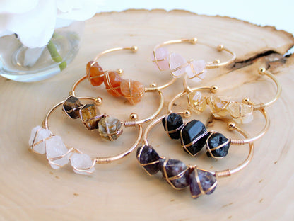 Raw Crystal Bracelet