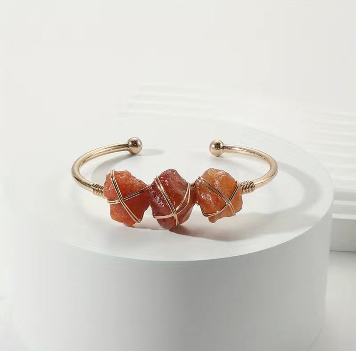 Raw Crystal Bracelet